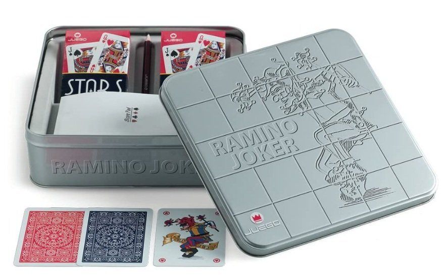 Confezione Latta Carte Ramino Confezione Latta Carte Ramino