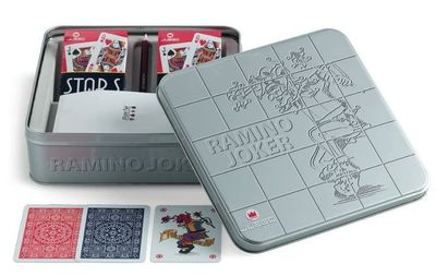 Confezione Latta Carte Ramino Confezione Latta Carte Ramino