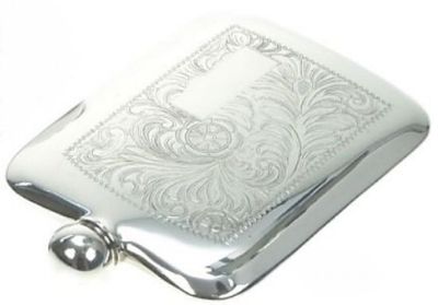 Fiasca Extrapiatta 6 oz Venetian Peltro Marchio Sheffield Fiasca Extrapiatta 6 oz Venetian Peltro Marchio Sheffield