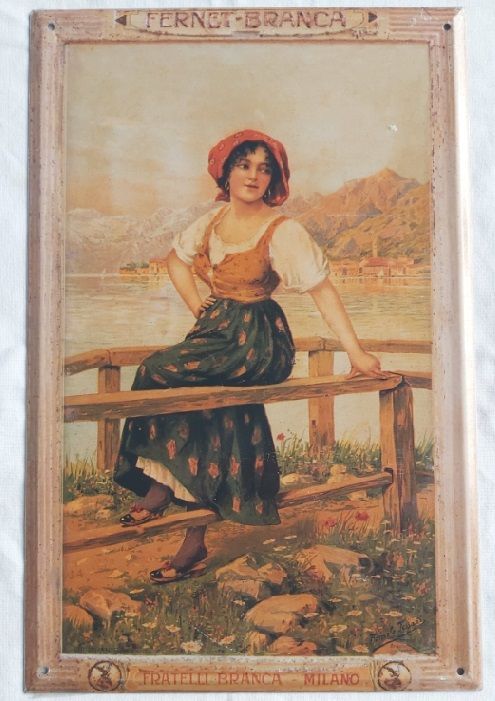 Fernet Branca Targa Latta Hachette Targhe Pubblicitarie Collezione Riproduzione Pubblicità Fernet Branca Targa Latta Hachette Targhe Pubblicitarie Collezione Riproduzione Pubblicità