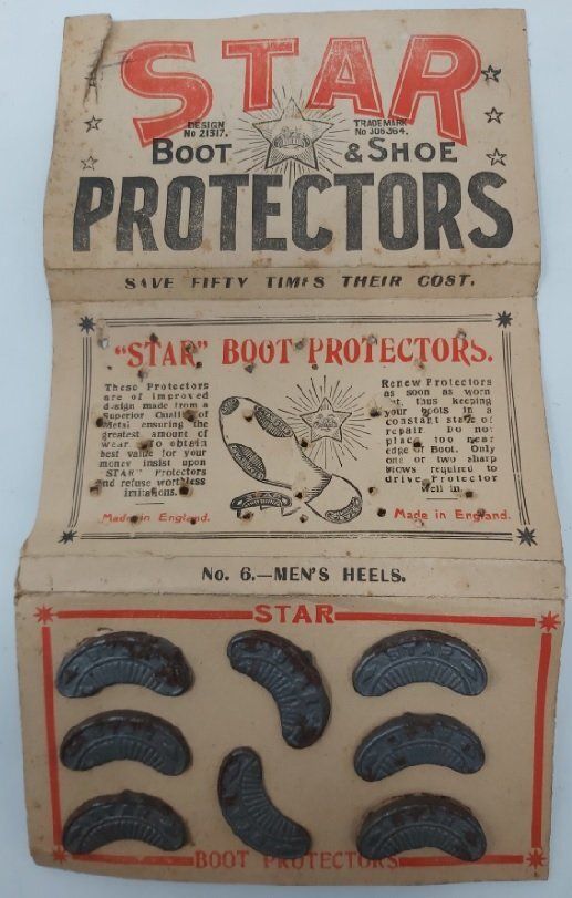 Confezione Salva Tacco e Suole Inglesi Fine ‘800 Confezione Salva Tacco e Suole Inglesi Fine ‘800