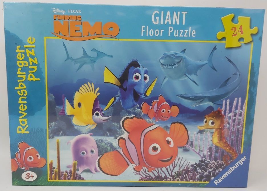 Giant Floor Puzzle Ravensburger pezzi 24 Disney Giant Floor Puzzle Ravensburger pezzi 24 Disney "Finding - Alla Ricerca di Nemo" 2005
