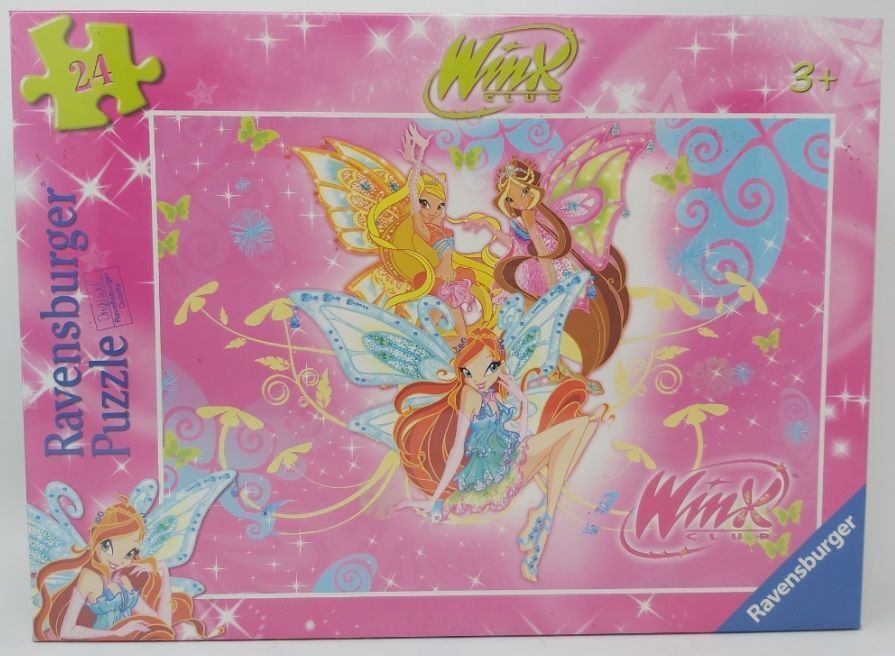 Giant Floor Puzzle Ravensburger pezzi 24 Disney Giant Floor Puzzle Ravensburger pezzi 24 Disney "Winx Club" 2009 Winx Flora Aisha Bloom