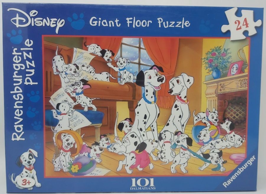 Giant Floor Puzzle Ravensburger pezzi 24 Disney Giant Floor Puzzle Ravensburger pezzi 24 Disney "Dalmatians La Carica dei 101" 2005