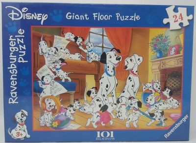 Giant Floor Puzzle Ravensburger pezzi 24 Disney Giant Floor Puzzle Ravensburger pezzi 24 Disney "Dalmatians La Carica dei 101" 2005
