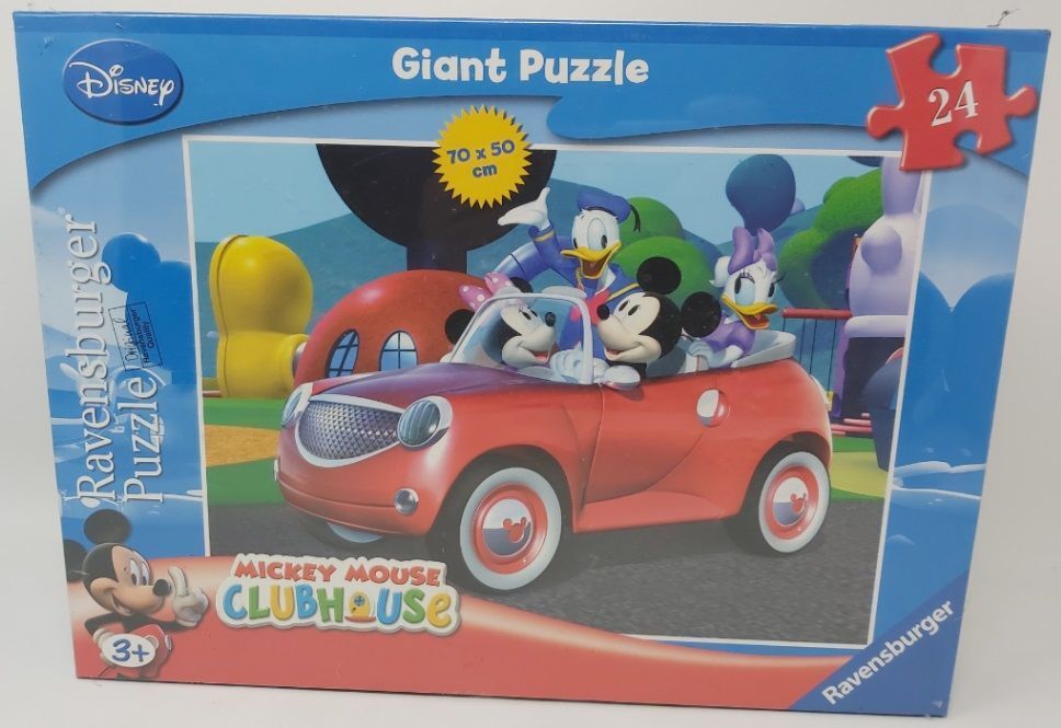 Giant Puzzle Ravensburger pezzi 24 Disney Giant Puzzle Ravensburger pezzi 24 Disney "In Gita con Topolino Mickey Mouse" 2008