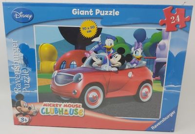 Giant Puzzle Ravensburger pezzi 24 Disney Giant Puzzle Ravensburger pezzi 24 Disney "In Gita con Topolino Mickey Mouse" 2008