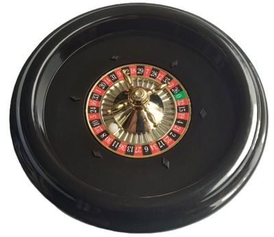 Roulette Tipo Bakelite Nera diametro cm 20 Roulette Tipo Bakelite Nera diametro cm 20