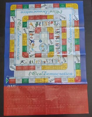 Gioco da Tavolo L'Oca Democratica XII-2005 Calendario 2006 Gioco da Tavolo L'Oca Democratica XII-2005 Calendario 2006