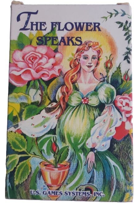 Mazzo Carte Cartomanzia Oracolo The Flower Speaks Tarot Deck 1996 by Marlene Rudginsky Mazzo Carte Cartomanzia Oracolo The Flower Speaks Tarot Deck 1996 by Marlene Rudginsky