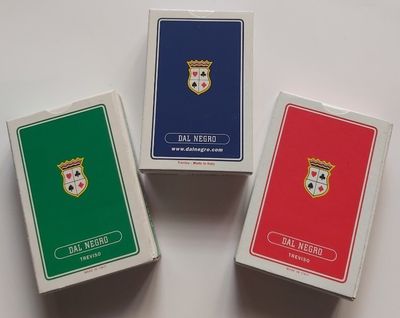 Carte Bridge Poker San Marco Triplex (back Verde, Blu, Rosso) (fuori produzione)