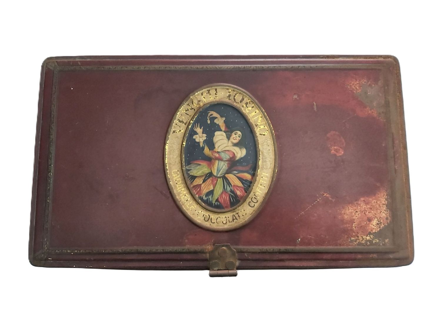 Scatola Latta Tin Box Venchi Torino Caramelle Cioccolato Confetti Metalgraf Scatola Latta Tin Box Venchi Torino Caramelle Cioccolato Confetti Metalgraf