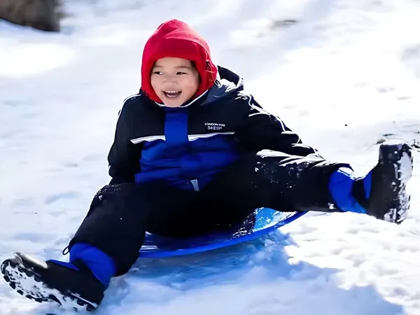 Kunststoffschlitten Teller Bergabrutsche 62