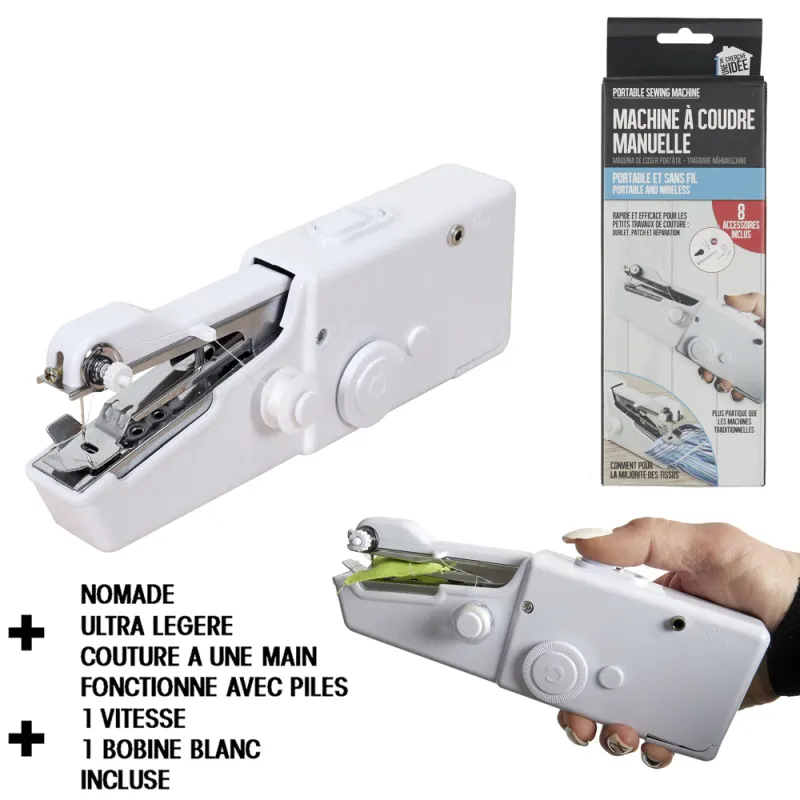 Tragbare Nähmaschine „Nomadin“ – Ultraleicht & Batteriebetrieben