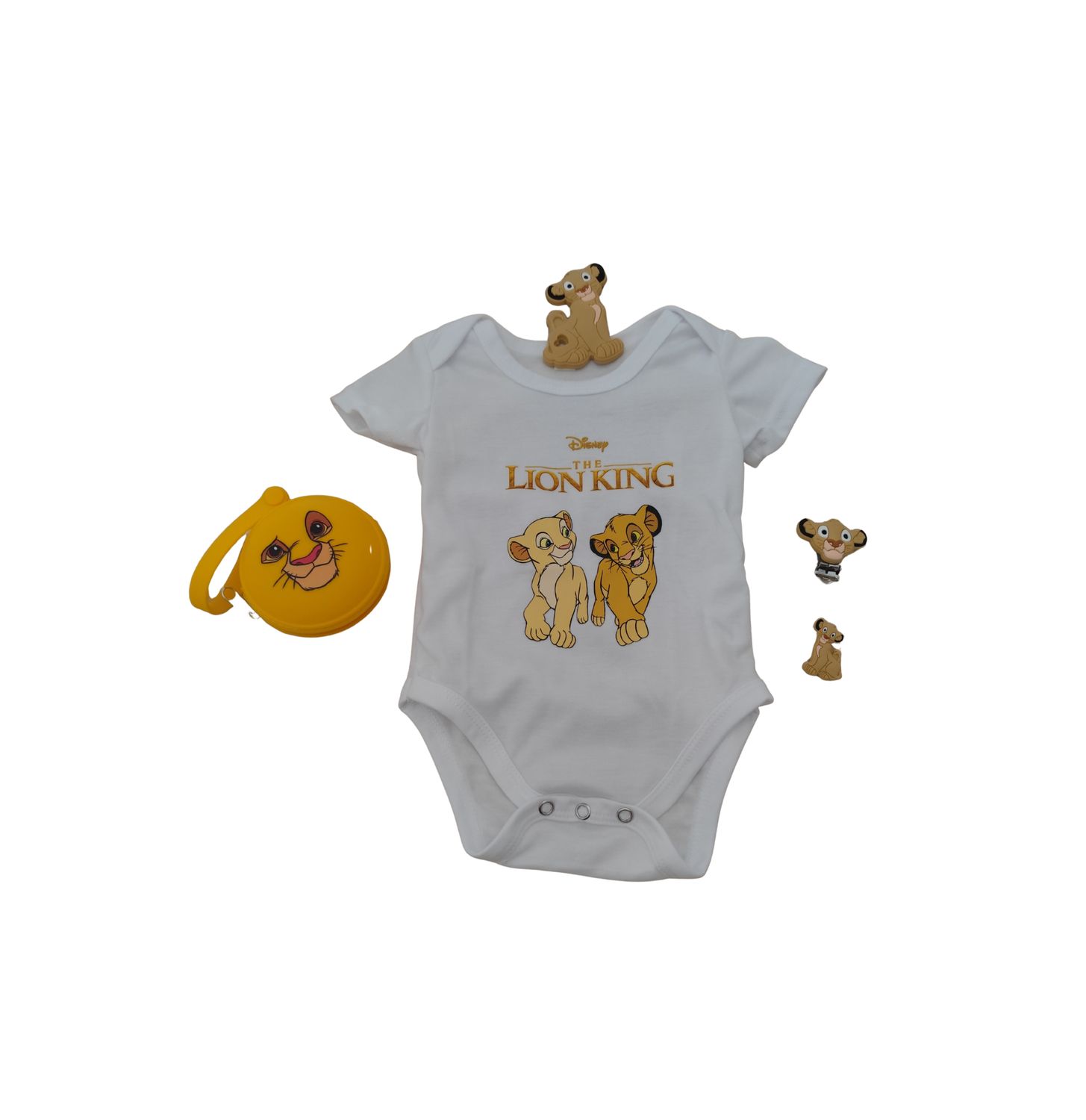 BODY BLANCO MANGA CORTA CON DIBUJO DISNEY BODY BLANCO MANGA CORTA CON DIBUJO DISNEY