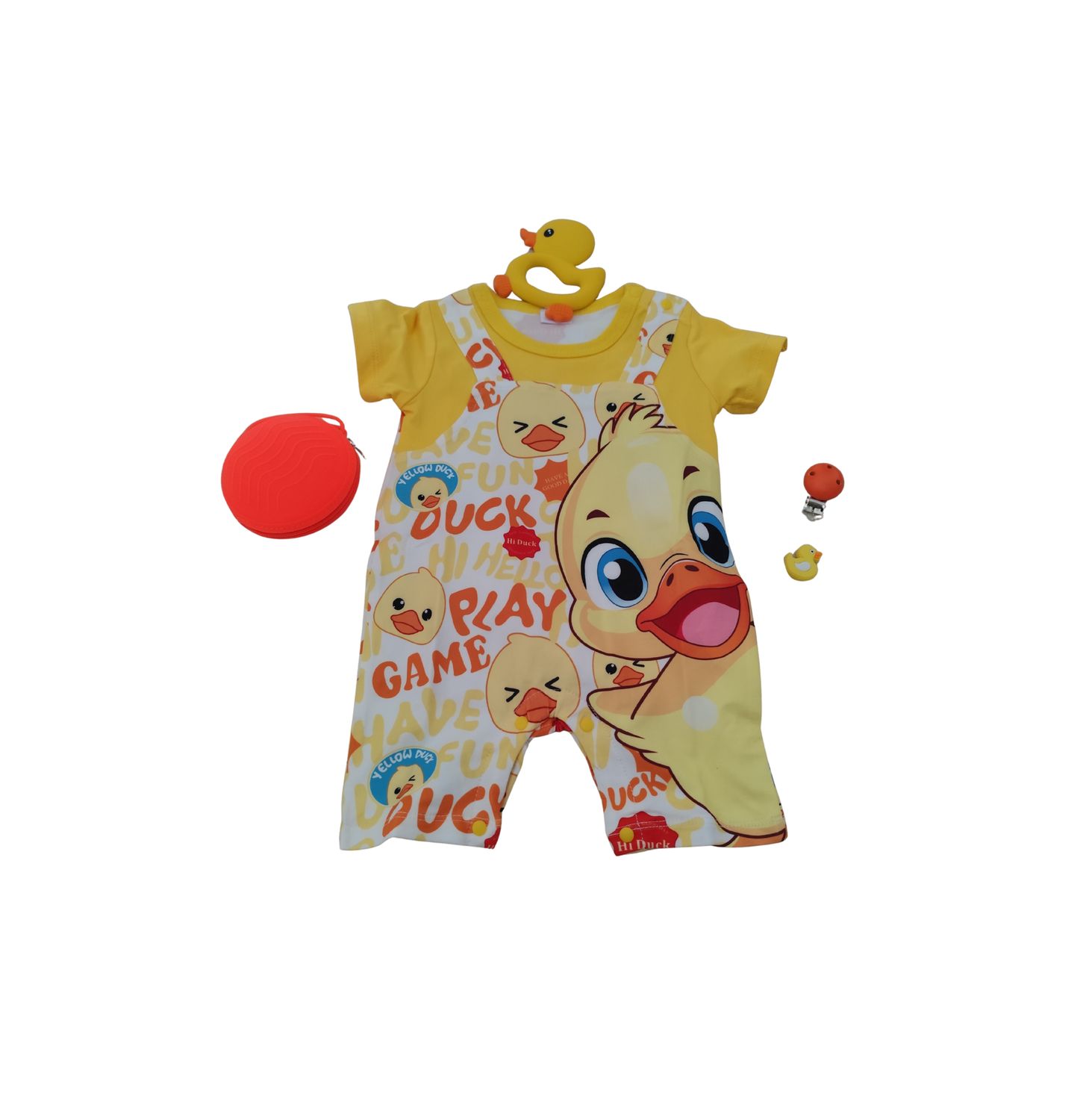 TRAJECITO PATITO DE GOMA TRAJECITO PATITO DE GOMA