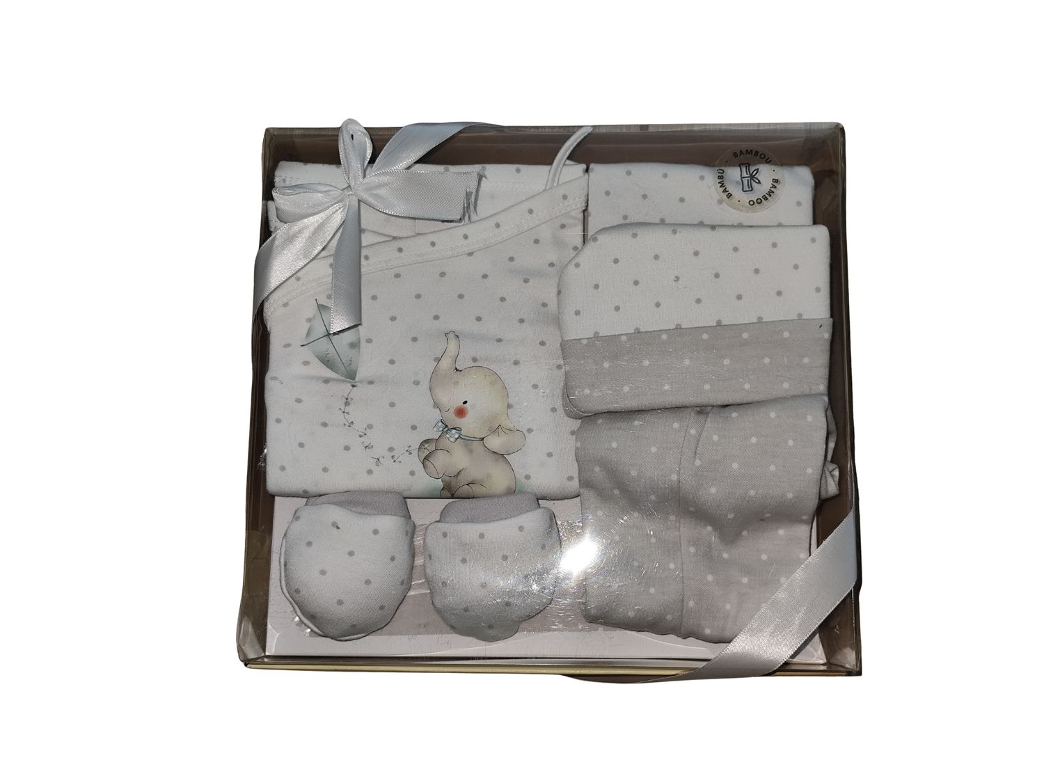 CONJUNTO GRIS ELEFANTE