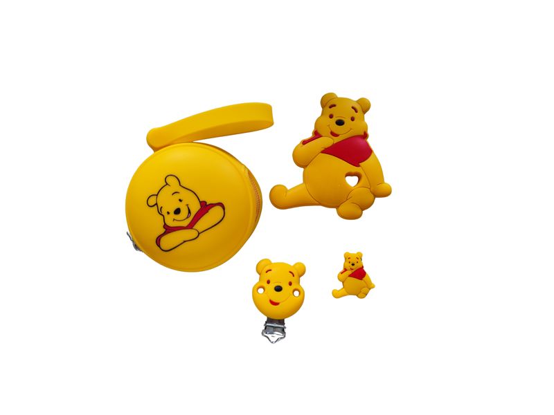 CHUPETERO, MORDEDOR Y PORTACHUPETES PARA TARTA DE PAÑALES