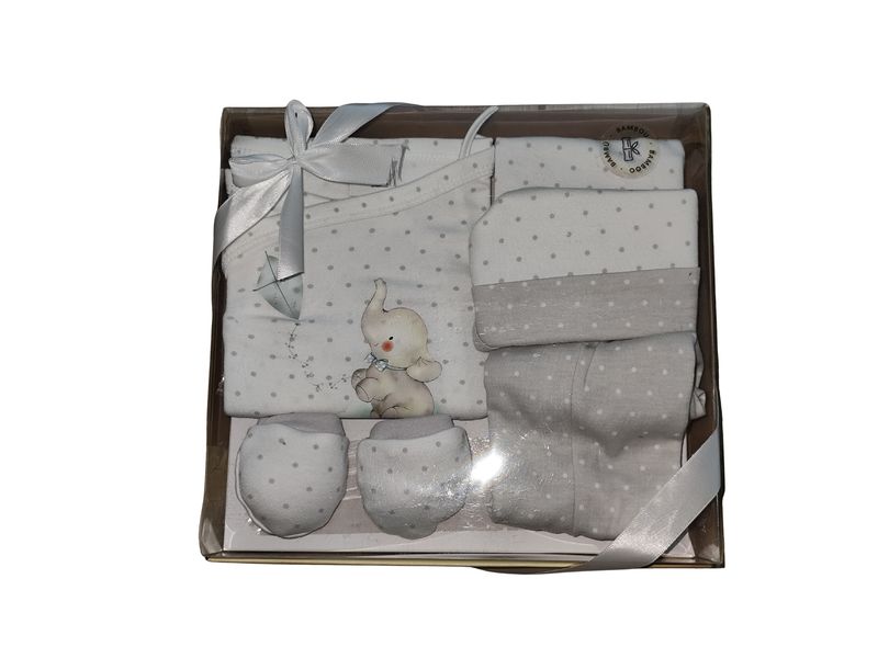 CONJUNTO GRIS ELEFANTE