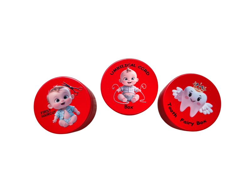 CONJUNTO BOTECITOS OMBLIGO, PELO Y DIENTES DE LECHE