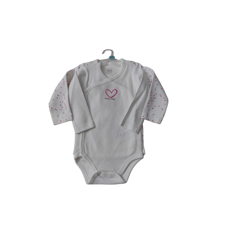 CONJUNTO DE DOS BODYS DE MANGA LARGA PARA NIÑA