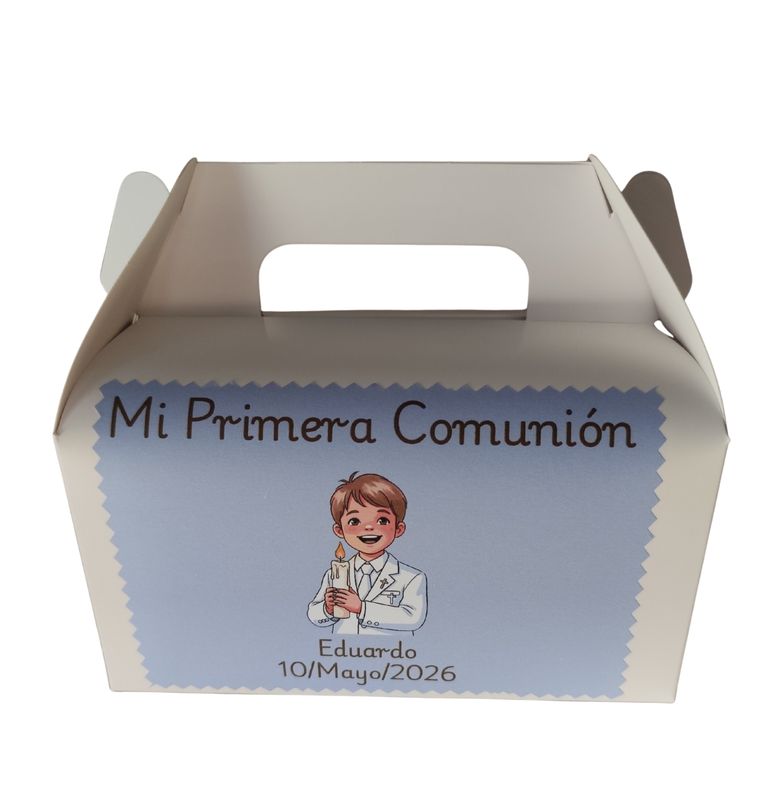 CAJA DE CHUCHES PARA COMUNIÓN