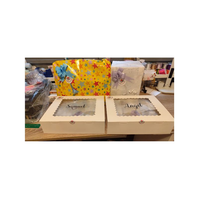 PEDIDO VAJILLAS, ALBORNOZ Y JIRAFA CON MANTA