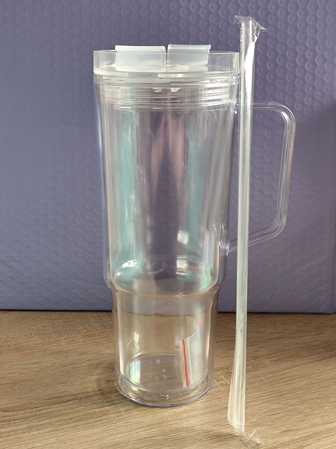 JARRA DOBLE CAPA, SNOW GLOBE CUP, TUMBLER 40oz (1.183 ml)