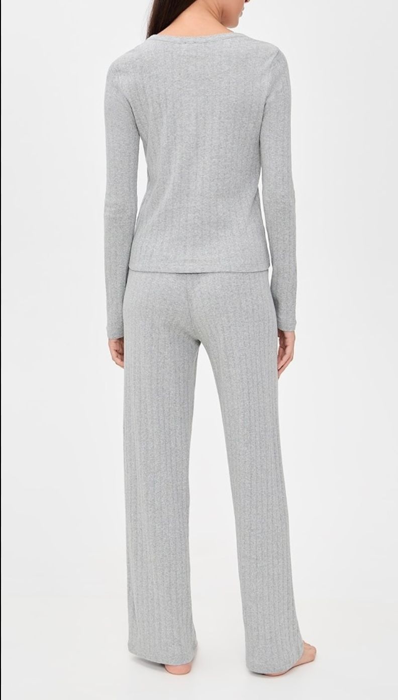 Henley/Wide Leg Sleep Set