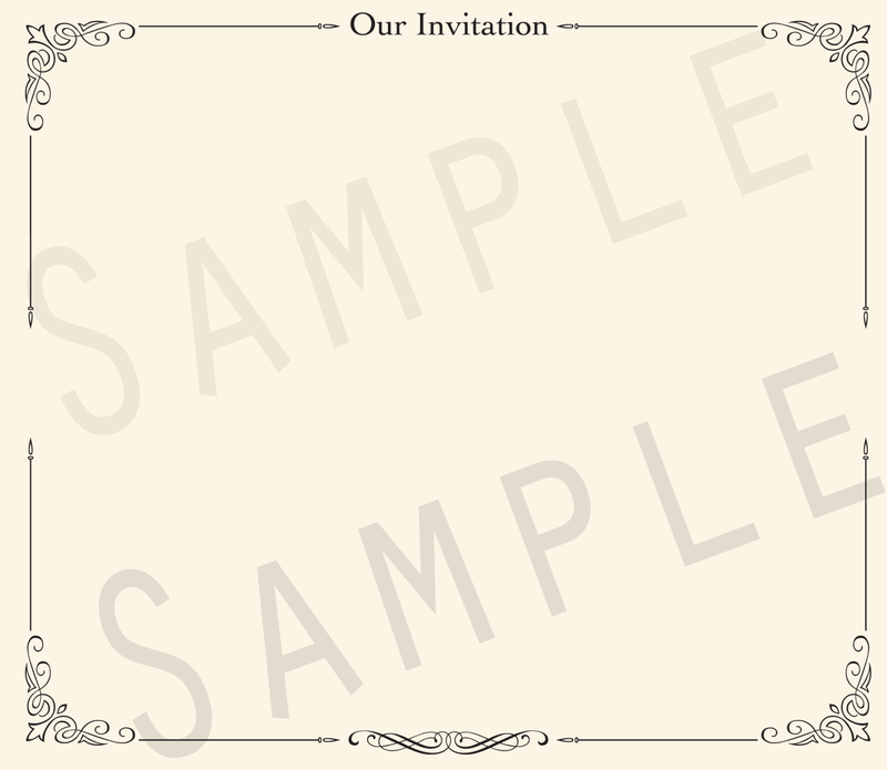Add-on Collection: Formal Invitation Keepsake Pages