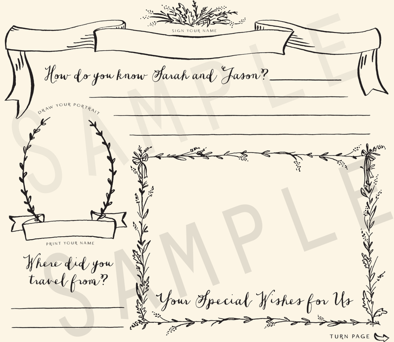 Enchanted Predictions Wedding Guestbook