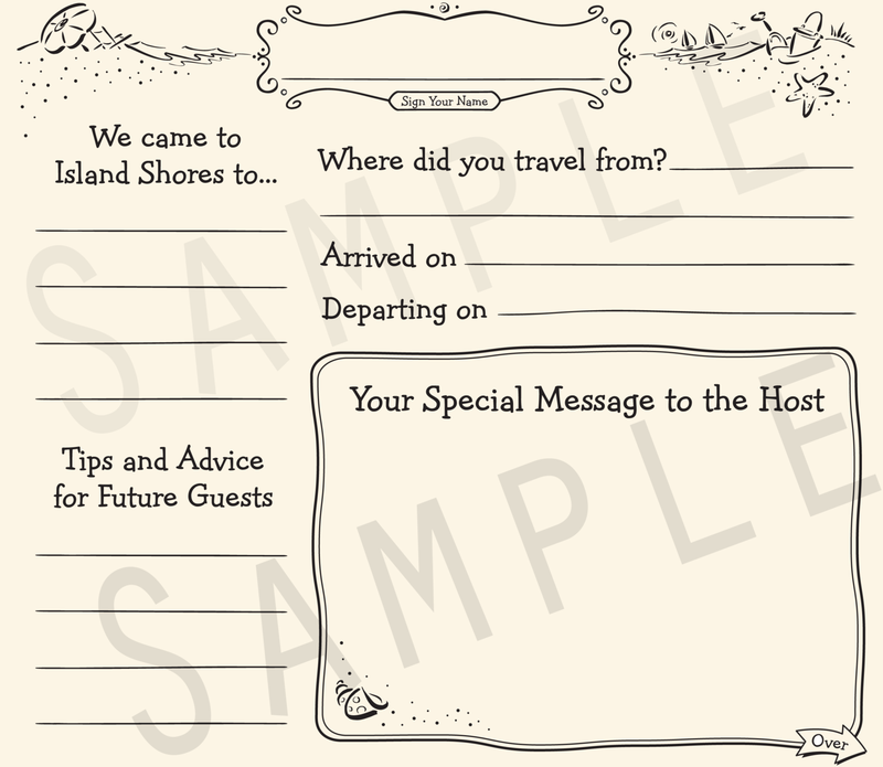 Seaside Retreat Guestbook