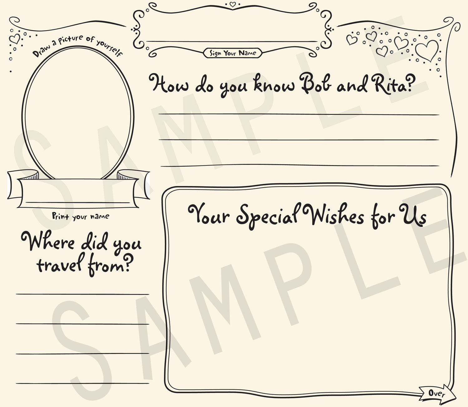 Anniversary Guestbook