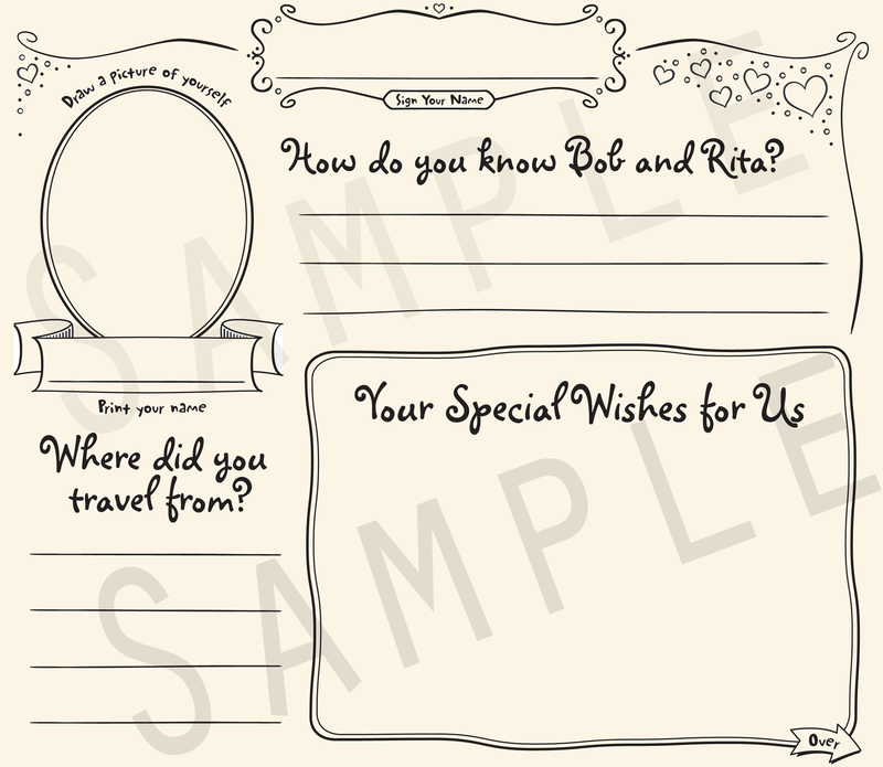 Anniversary Guestbook