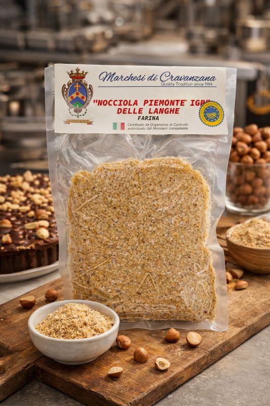 Farina di Nocciola Piemonte IGP” delle Langhe