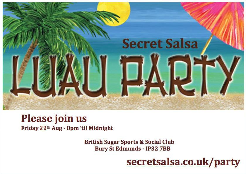 Hawaiian Luau Salsa Party