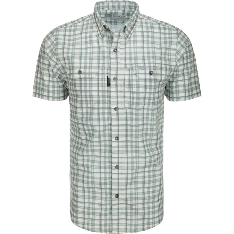 Hunter Creek Window Pane Plaid Shirt S/S