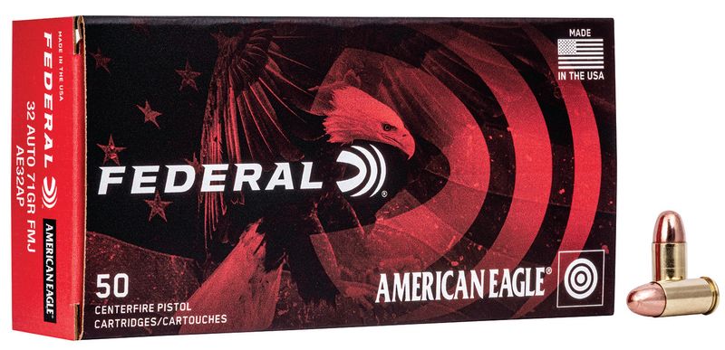American Eagle 32 Auto 71Gr. FMJ