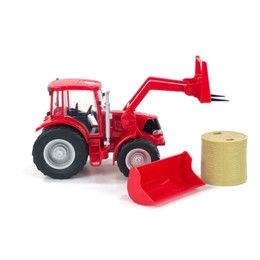BCT Red Tractor and Implements