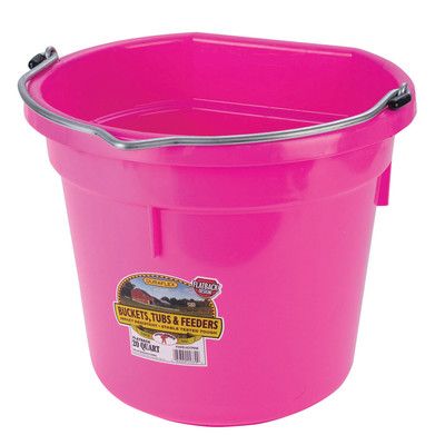 Bucket Flatback Hot Pink 20 Quart