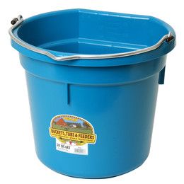 Bucket Flatback Teal 20 Quart