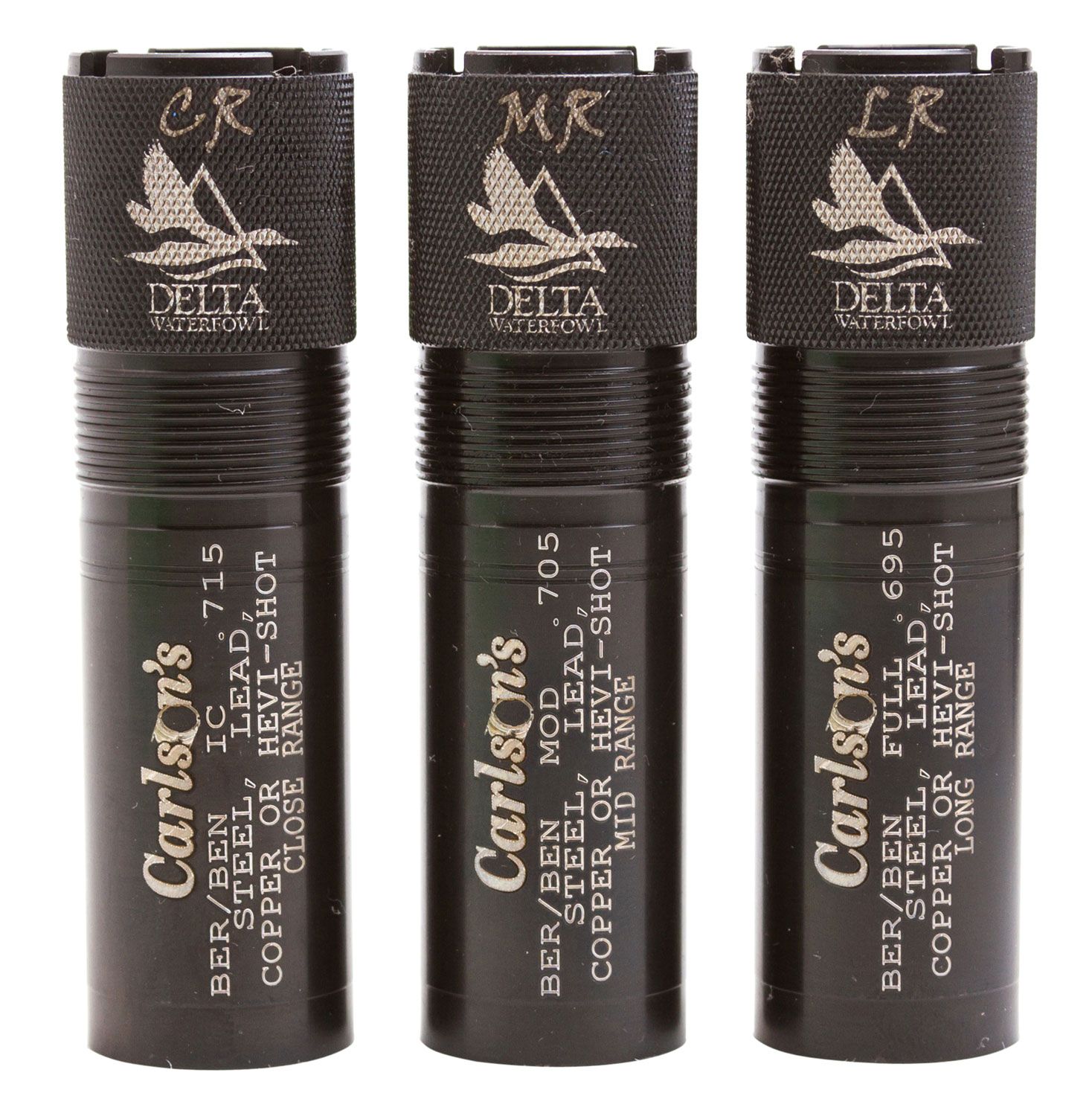 Carlson's Choke Tubes 07119 Delta Waterfowl Berretta/Benelli Mobil 12 Gauge Mid/Long/Close Range 17-4 Stainless Steel