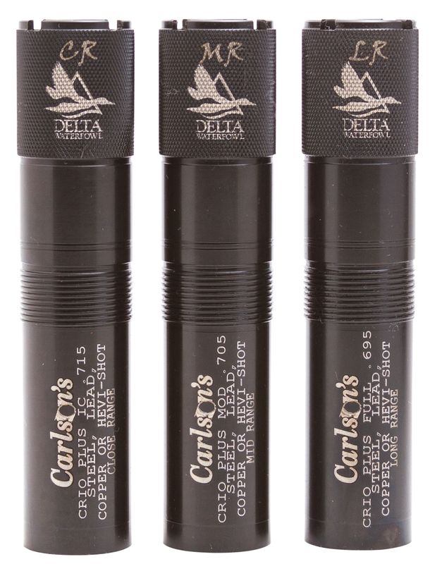 Carlson's Choke Tubes 07579 Delta Waterfowl Benelli Crio Plus 12 Gauge Mid/Long/Close Range 17-4 Stainless Steel