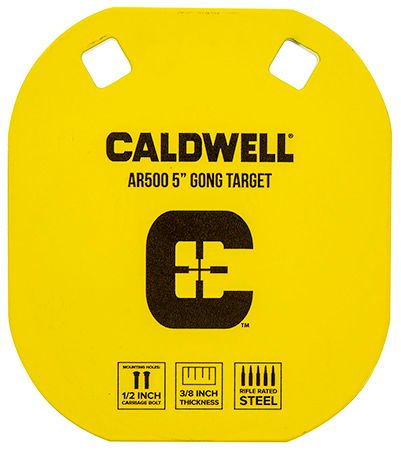 Caldwell Gong Yellow 5"