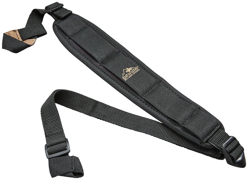 Butler Creek 80023 Comfort Stretch Shotgun Sling Black Neoprene w/Non-Slip Grippers 2.50" W