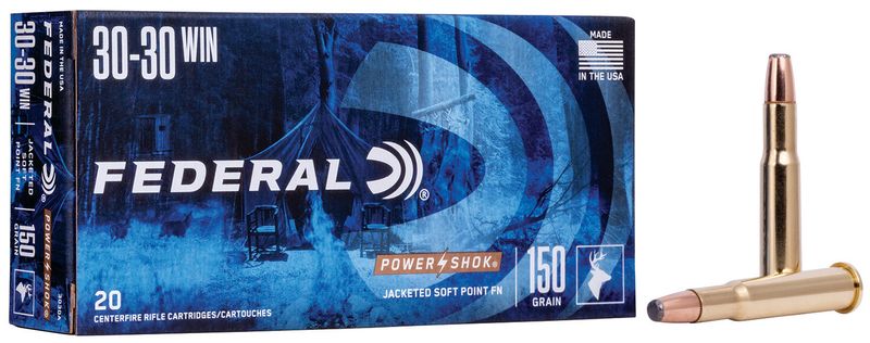 Federal Power Shok 30-30 Win 150 Grain