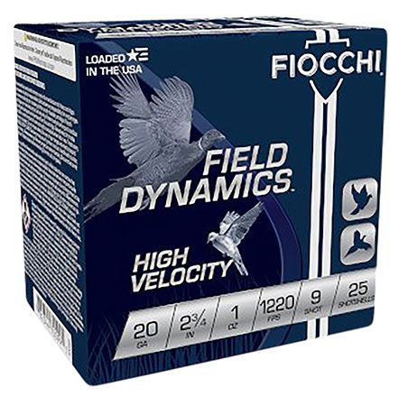 Fiocchi Field 20Ga 2.75" 1 Oz #9