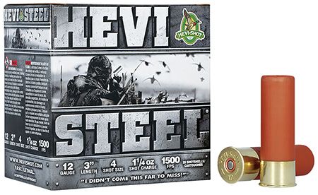 Hevi Shot Steel 12 Ga. 1 1/4 oz 3" #4