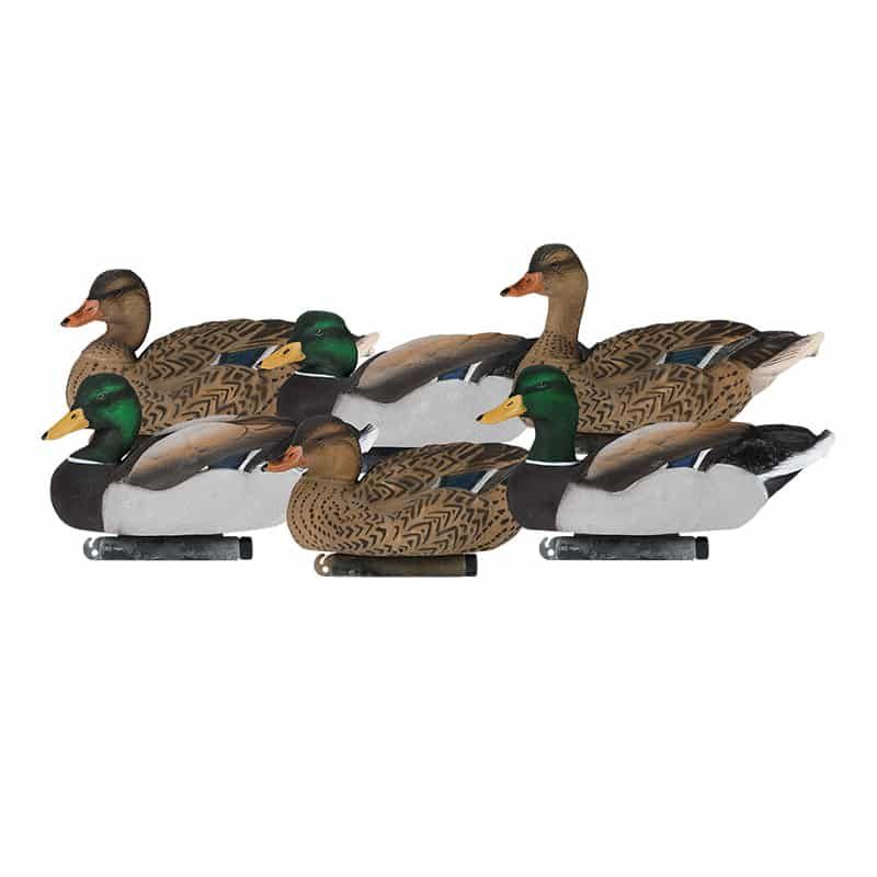 Dakota Fully Flocked Mallard 6 Pack