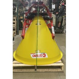 3 pt Poly Cone Spreader yellow 500 Capacity